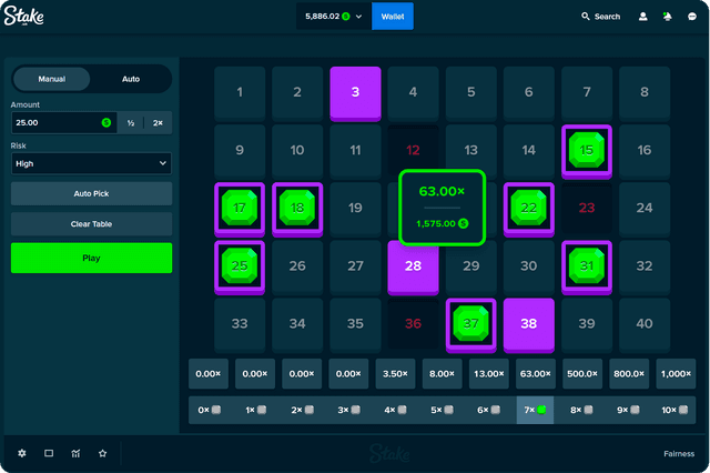 Keno Online Game